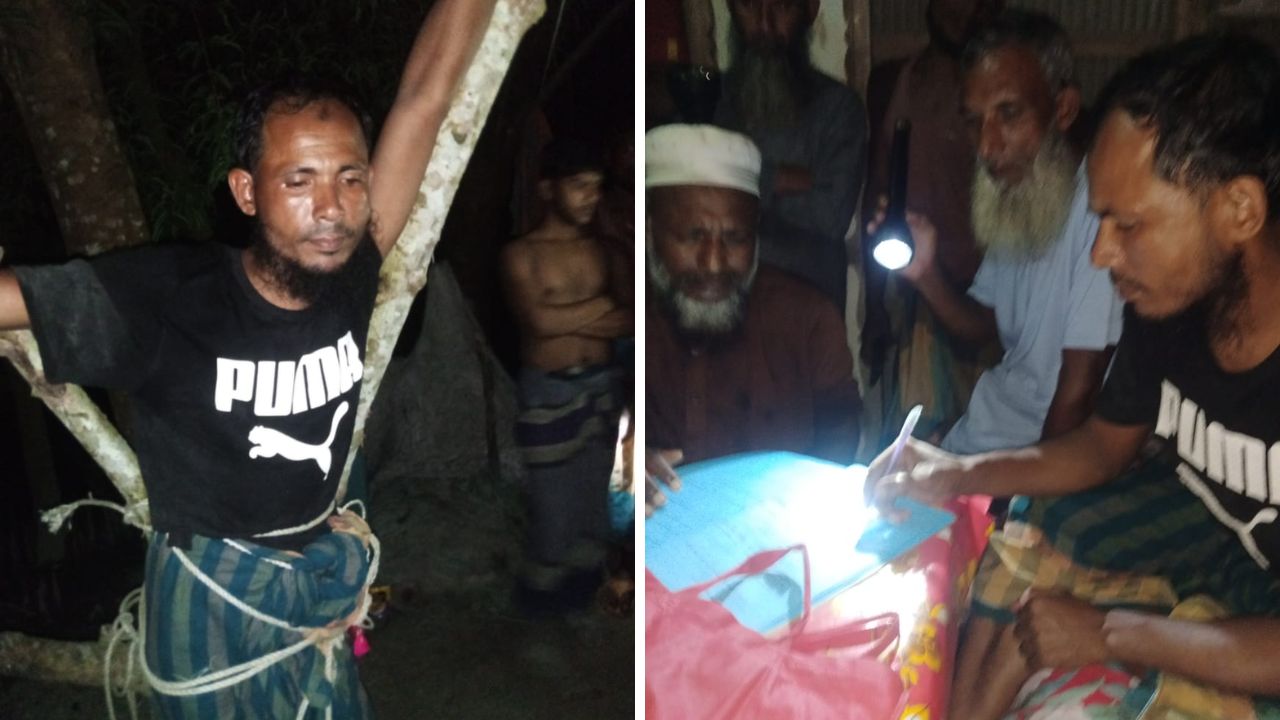 বিধবা নারীর সাথে আপত্তিকর অবস্থায় ধরা জামায়াত সভাপতি, অতঃপর...